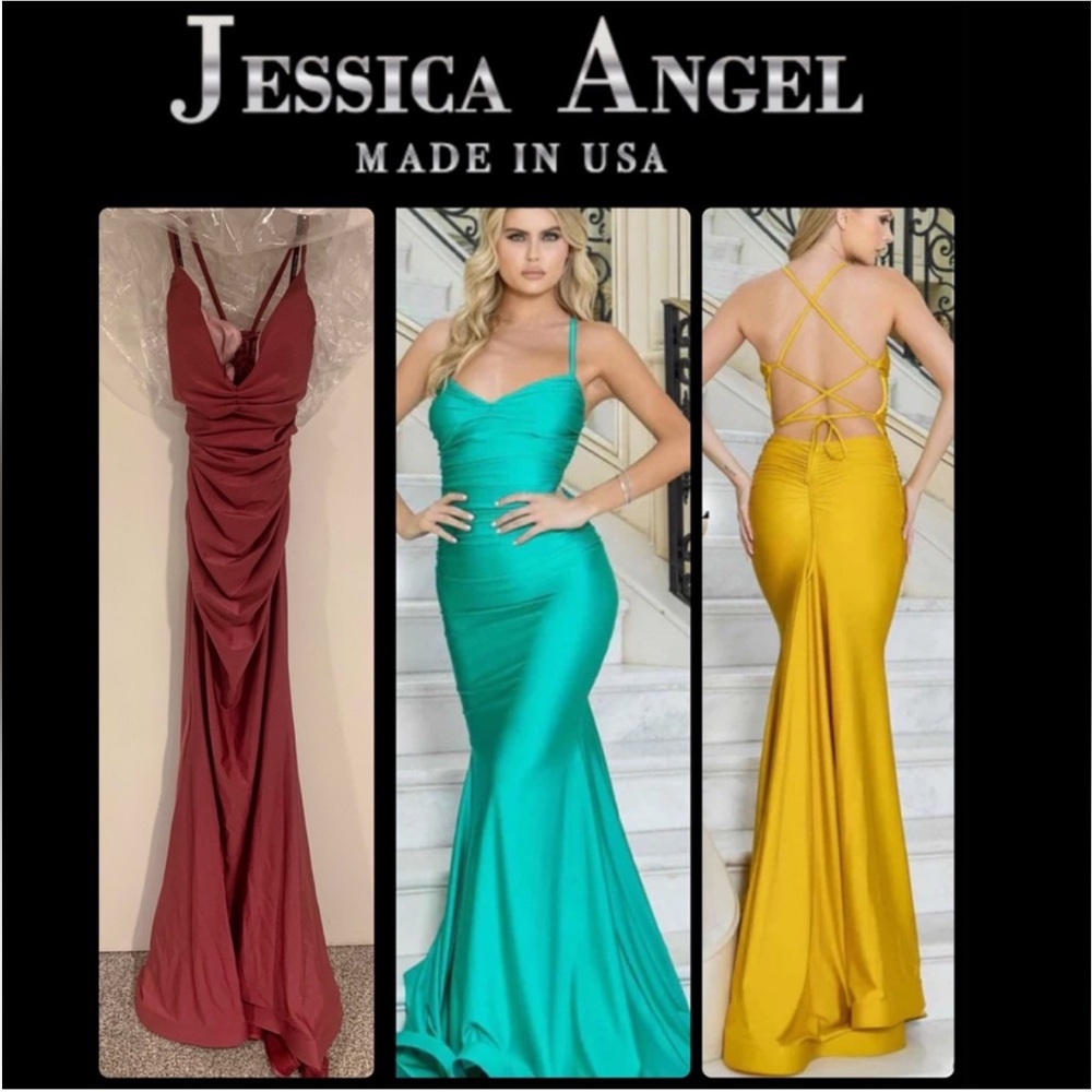 NEW Jessica Angel style #813 mauve prom dress in a size XS